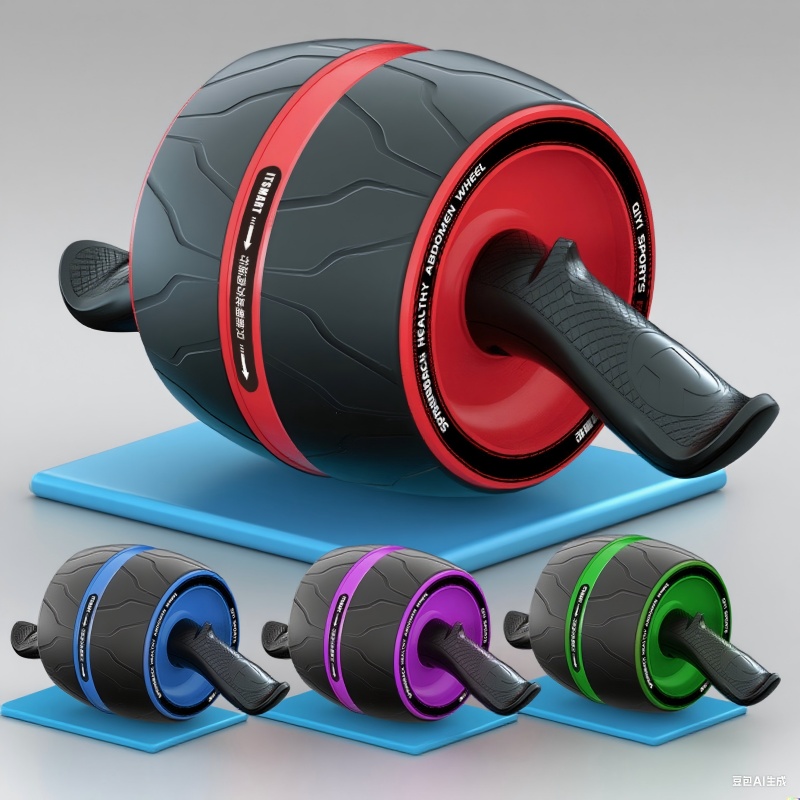 Ab Roller Wheel - Rebound Ab Roller Knee Mat -