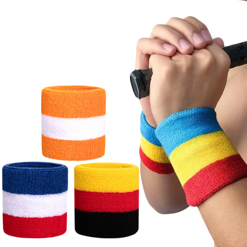 Lifting Straps Wrist - 1 Piece Basketball Sports Bracelet Striped