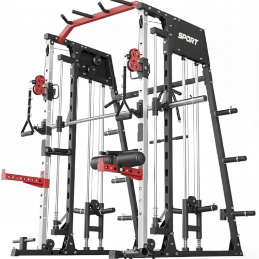 Leg Home Gym Workout - Smith Machine Home Gym All in