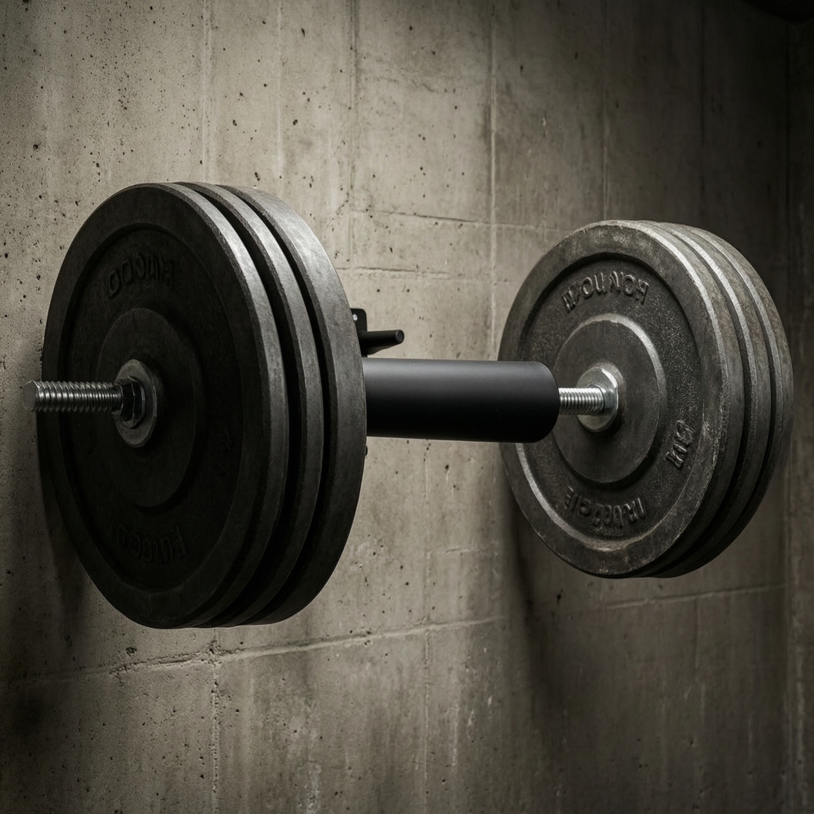 Wall-Mounted Weight Plate Hold - огляд і ціна Home Gym Weights
