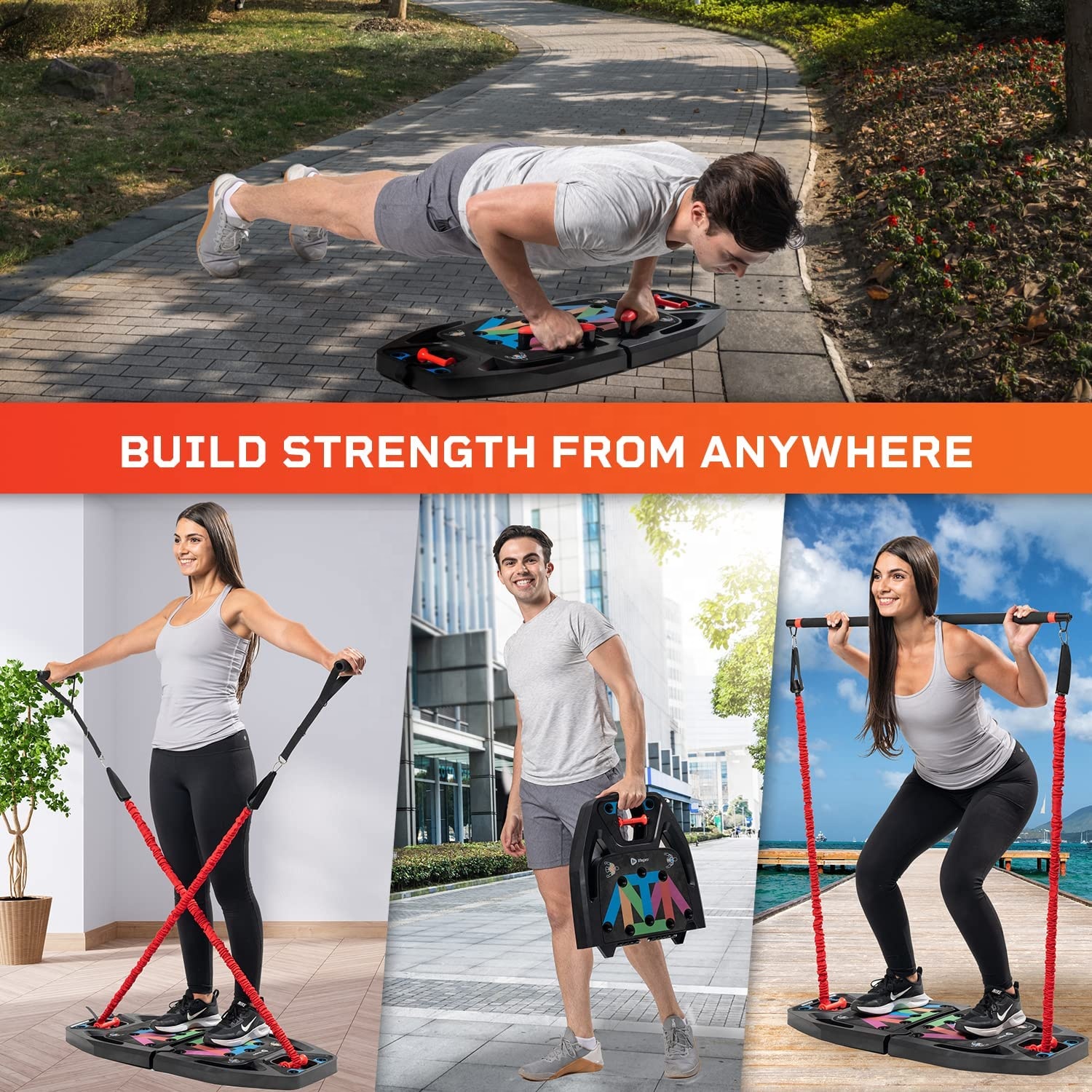 Home Gym Portable Strength Tra - огляд і ціна Leg Home Gym Workout