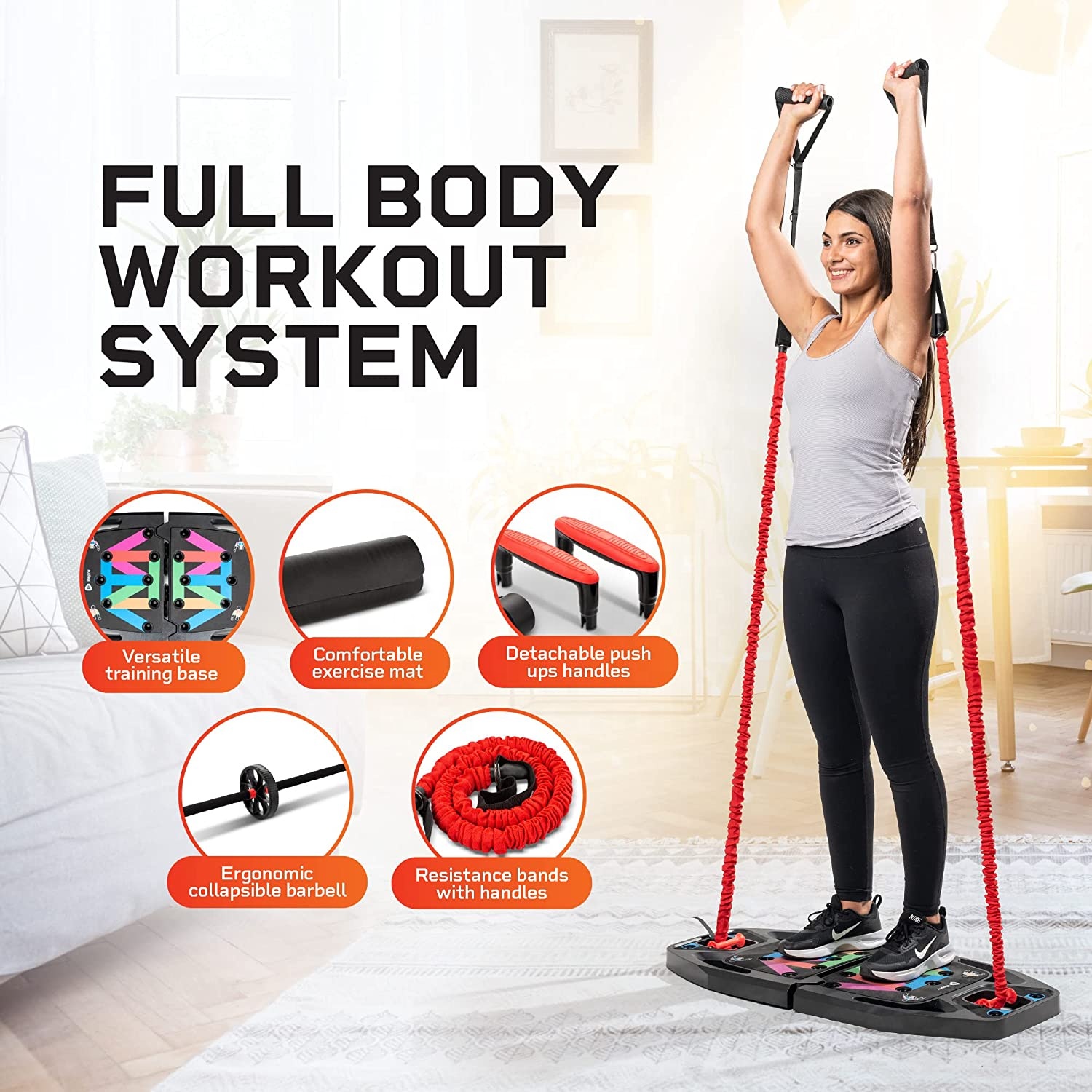 Home Gym Portable Strength Tra - огляд і ціна Leg Home Gym Workout