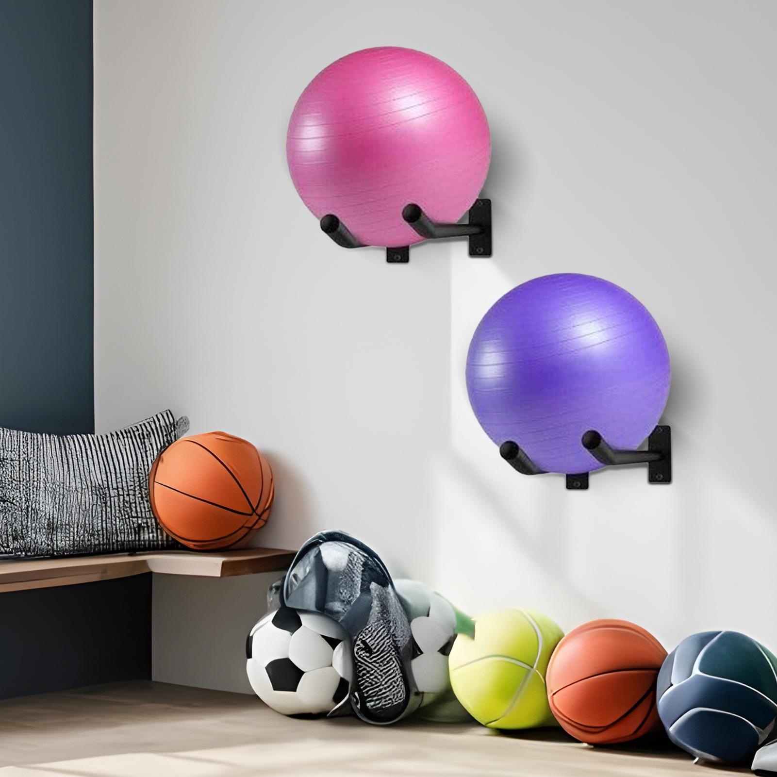 Exercise Ball Holder Pack of 2 - огляд і ціна Home Gym Yoga Room