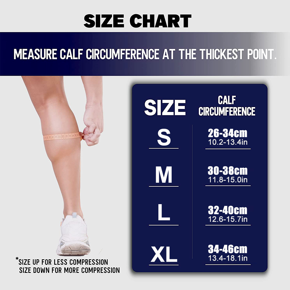 1Pair Leg Compression Socks,Ca - огляд і ціна Seated Calf Raise