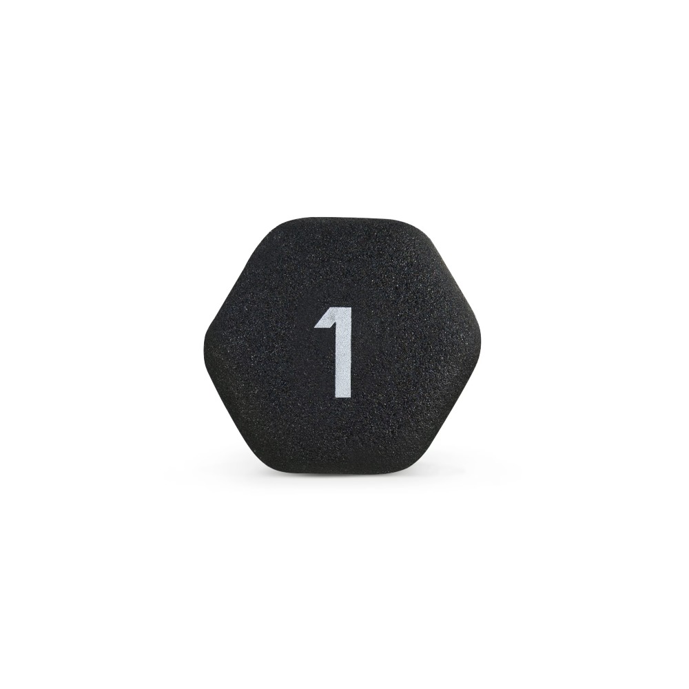1lb Black Neoprene Dumbbell Pa - огляд і ціна Home Gym Weights