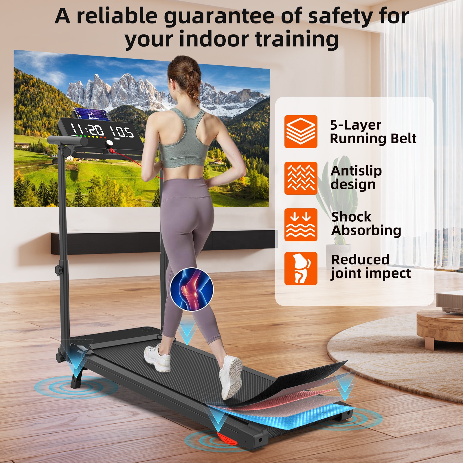 Low Price Folding Treadmill Po - огляд і ціна Treadmill Home Gym