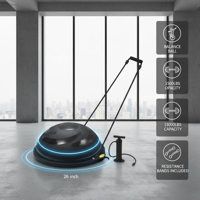 Semi-Sphere Balance Trainer 26 - огляд і ціна Home Gym Yoga Studio