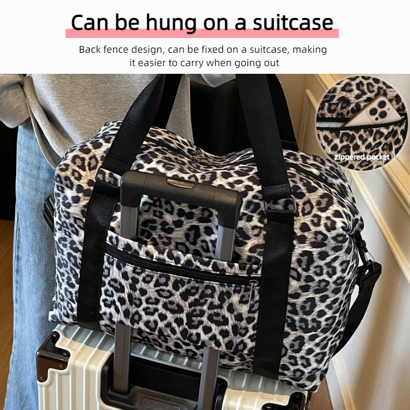 Leopard Printing Travel Duffel - огляд і ціна Home Gym Packages
