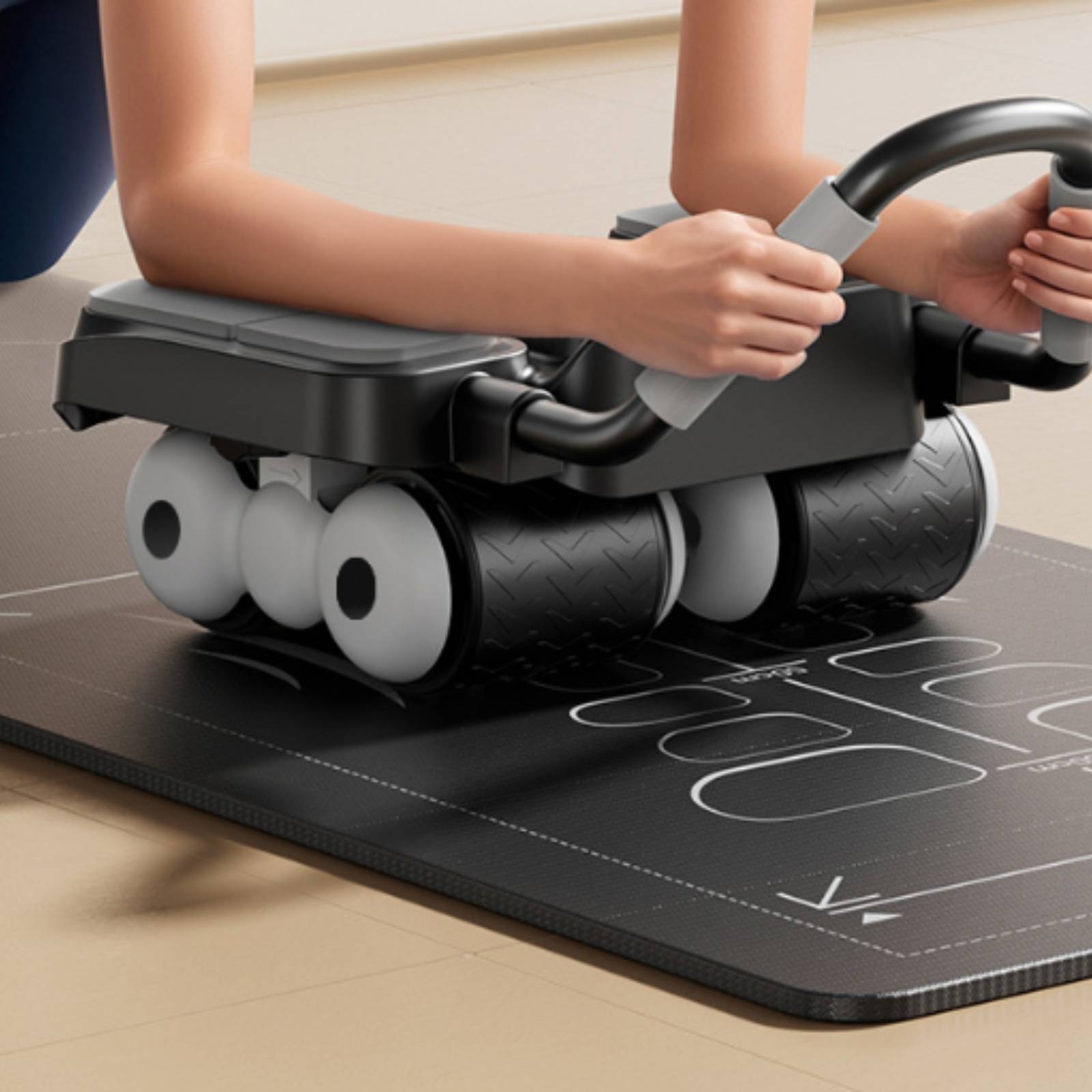 Four-Wheel Abdominal Roller Wi - огляд і ціна Home Gym Second