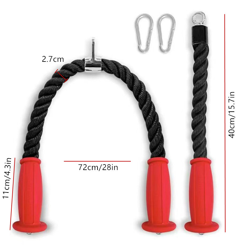 Ergonomic Tricep Ropes Non-Sli - огляд і ціна Treadmill Home Gym