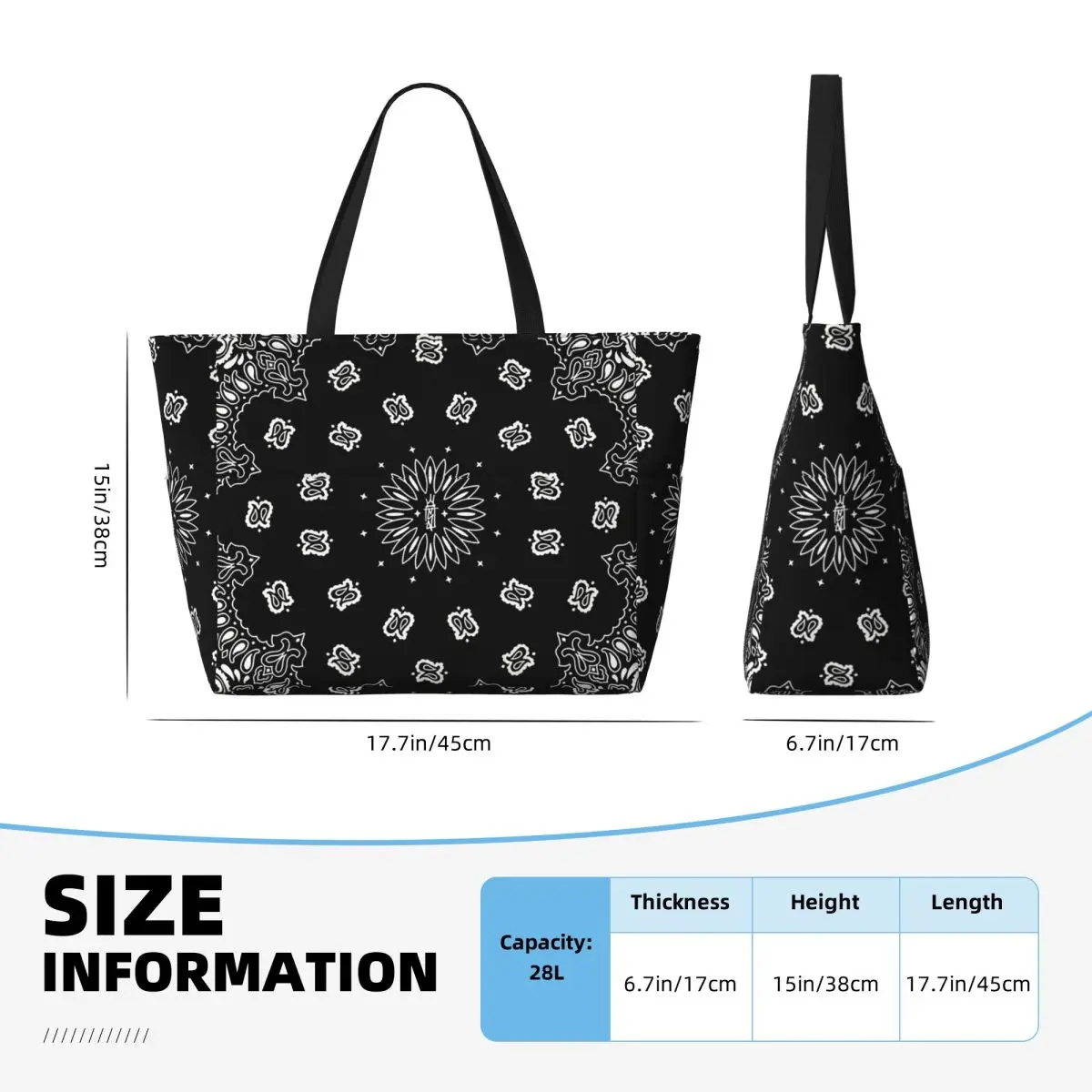 Bandana Custom Beach Tote Bag  - огляд і ціна Home Gym Packages