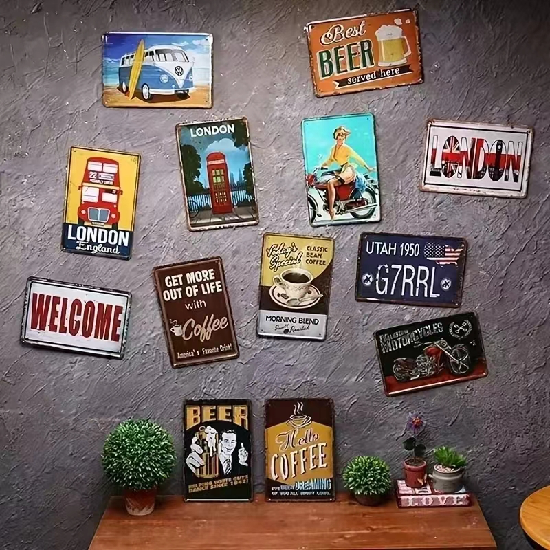 HD Metal Tin Sign, Fitness Gir - огляд і ціна Home Gym Yoga Room