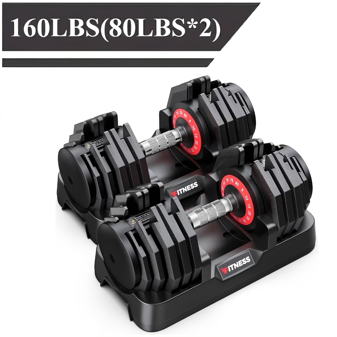 80/55LBS Adjustable Dumbbell S - огляд і ціна Home Gym Second