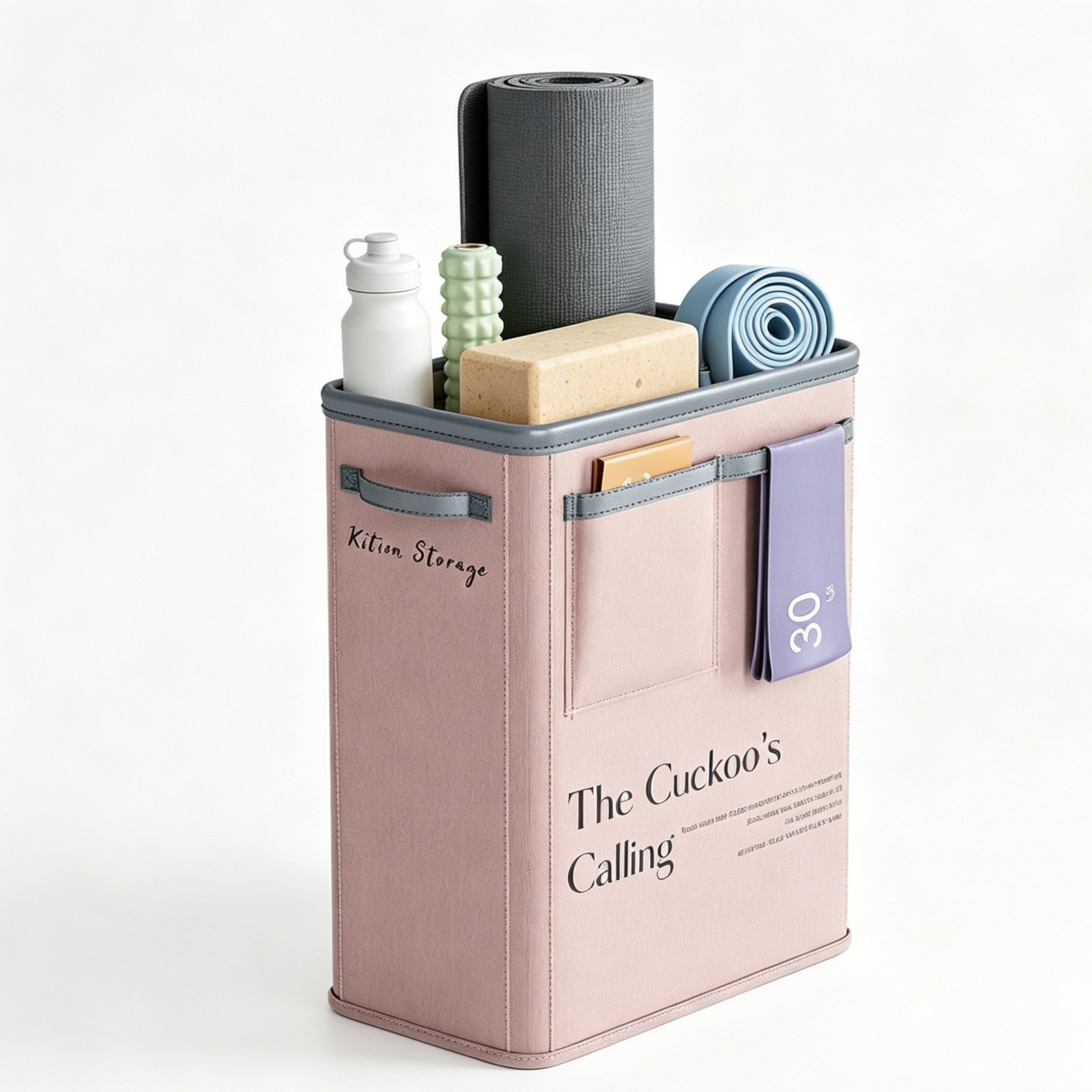 Yoga Mat Storage Basket, Home  - огляд і ціна Home Gym Yoga Room