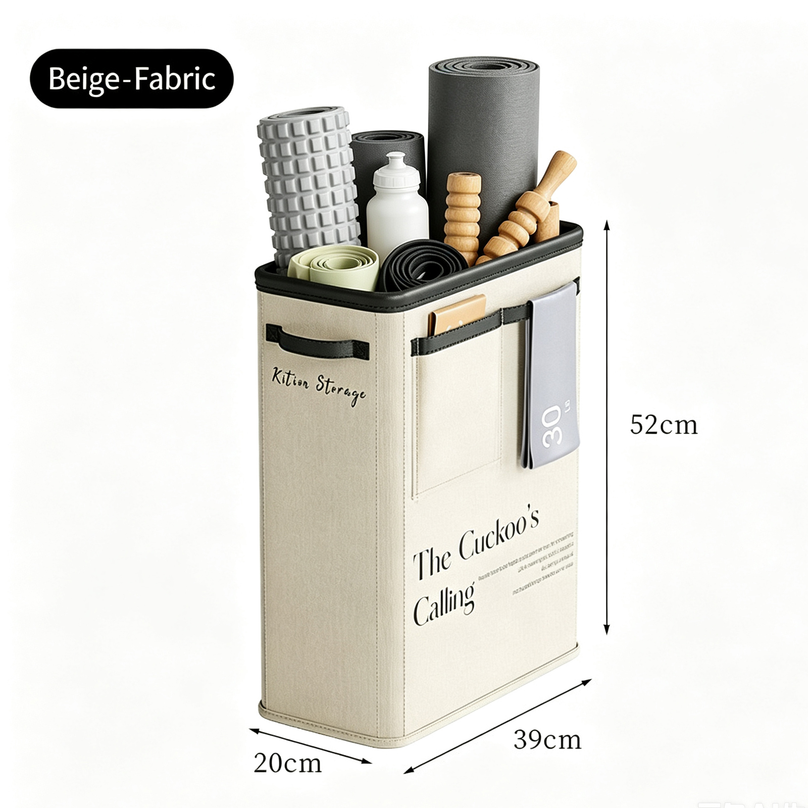 Yoga Mat Storage Basket, Home  - огляд і ціна Home Gym Yoga Room