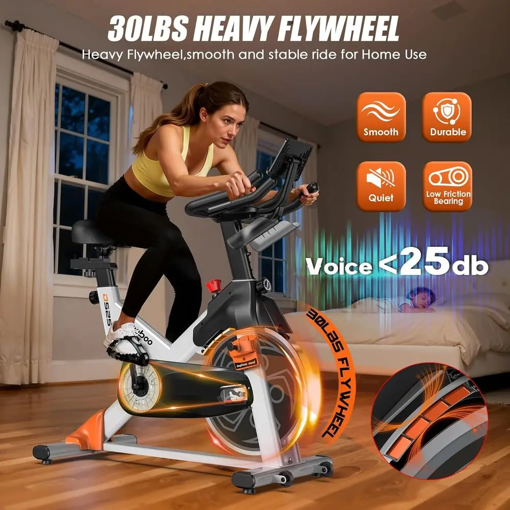 Silent Magnetic Exercise Bike  - огляд і ціна Home Gym App