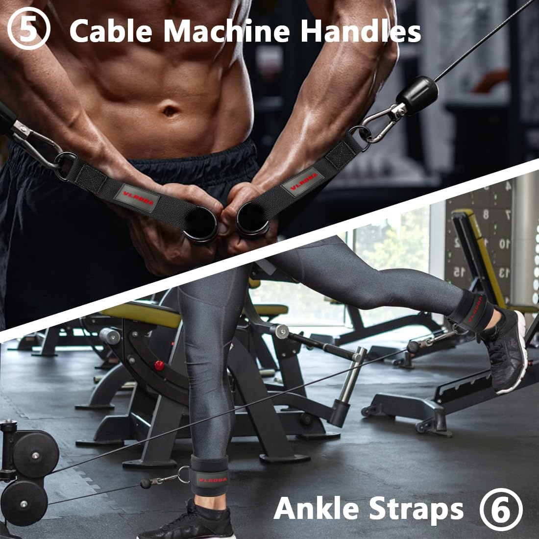 Home Gym Cable Attachments Set - огляд і ціна Home Gym Weights