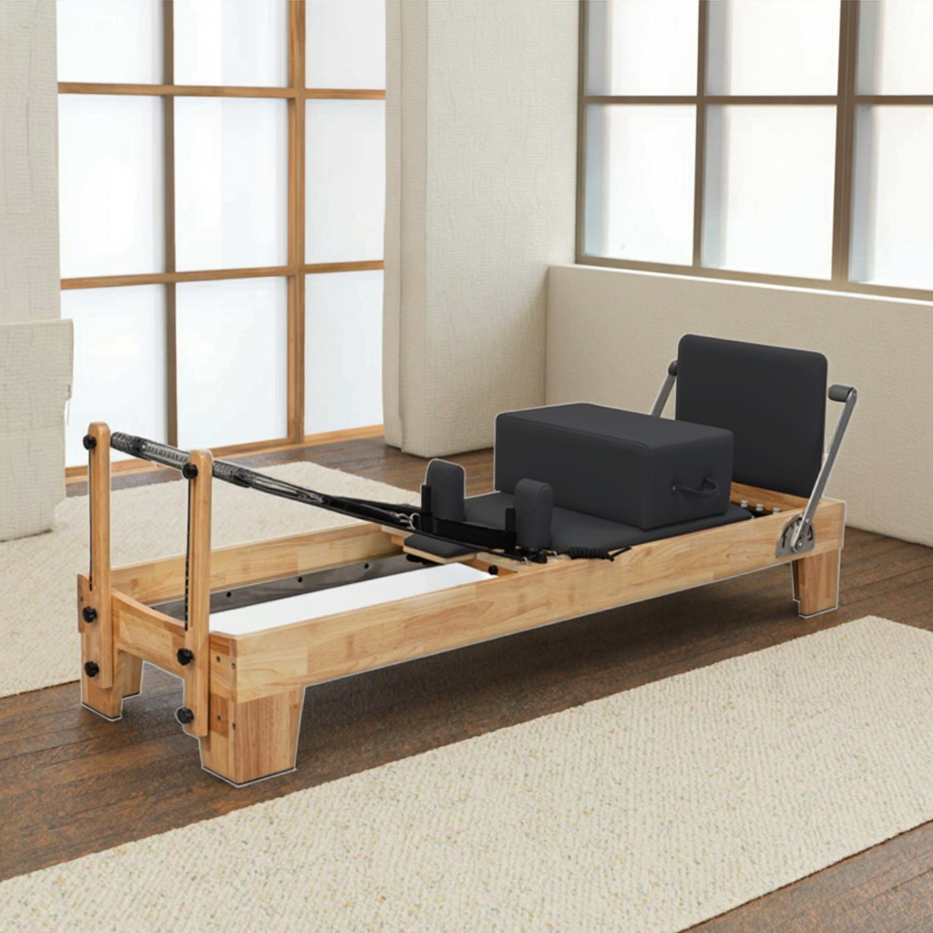 Adjustable Oak Pilates Reforme - огляд і ціна Home Gym Yoga Studio