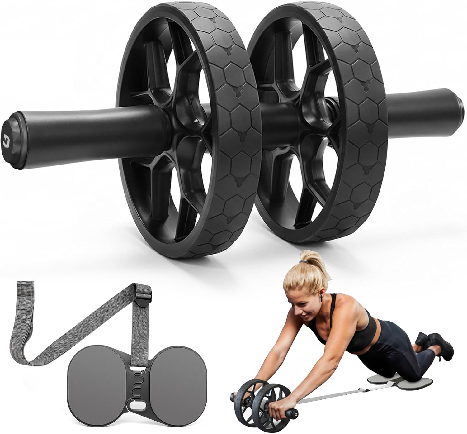 Ab Roller Wheel with Adjustabl - огляд і ціна Ab Roller Wheel