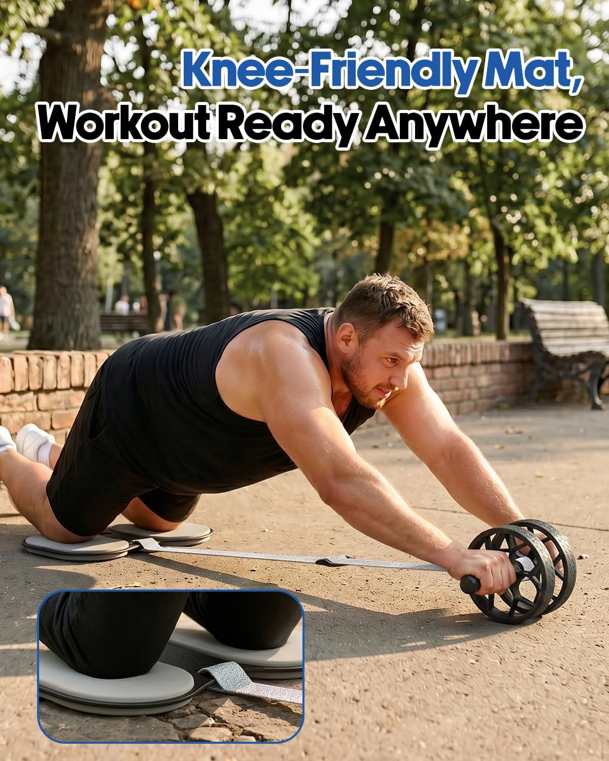 Ab Roller Wheel with Adjustabl - огляд і ціна Ab Roller Wheel