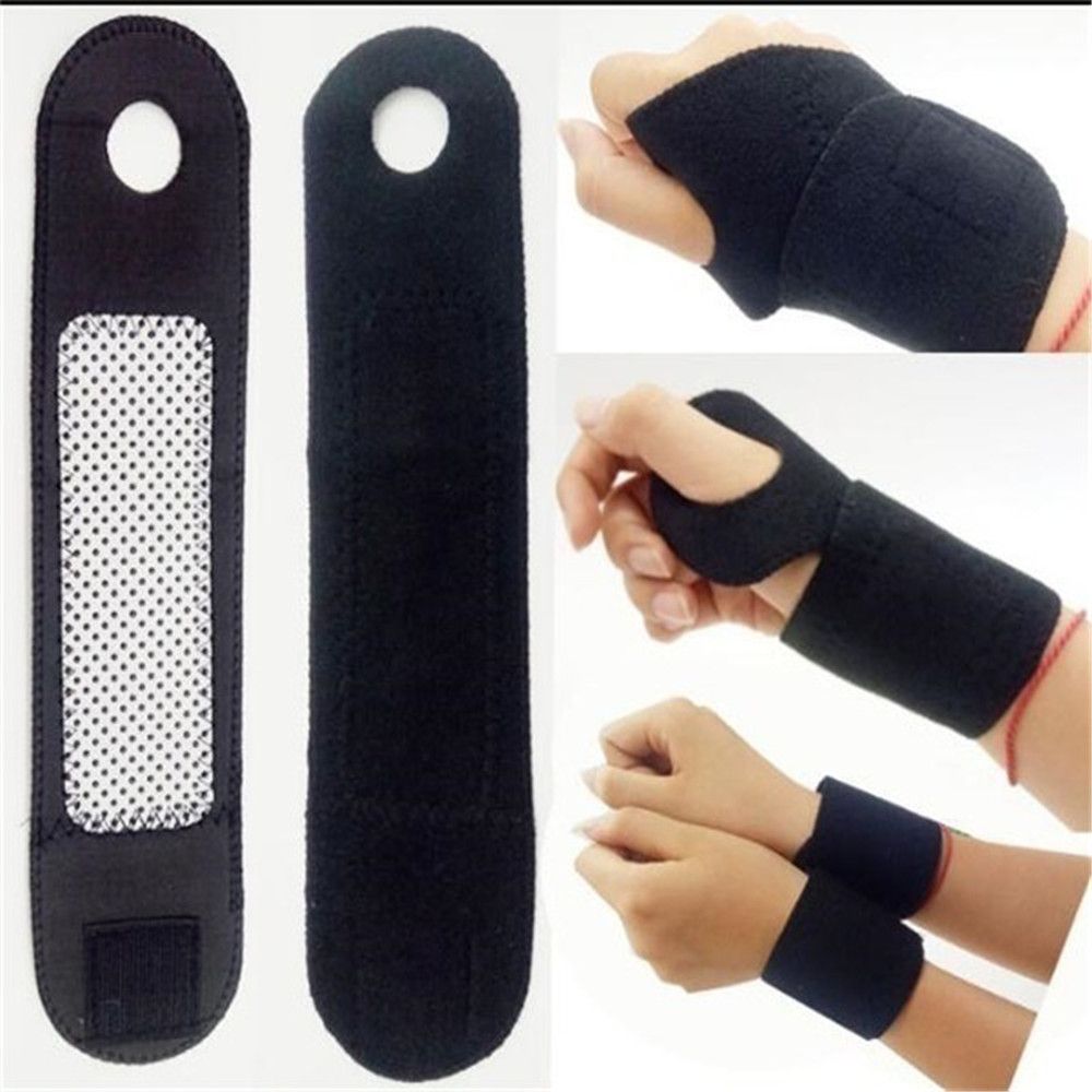 1 Pair Tourmaline Self-Heating - огляд і ціна Lifting Straps Wrist
