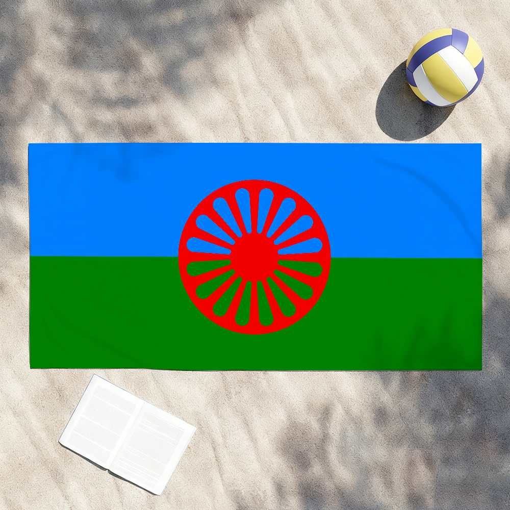 Gypsy Flag Logo Beach Towel Sa - огляд і ціна Sauna Home Gym
