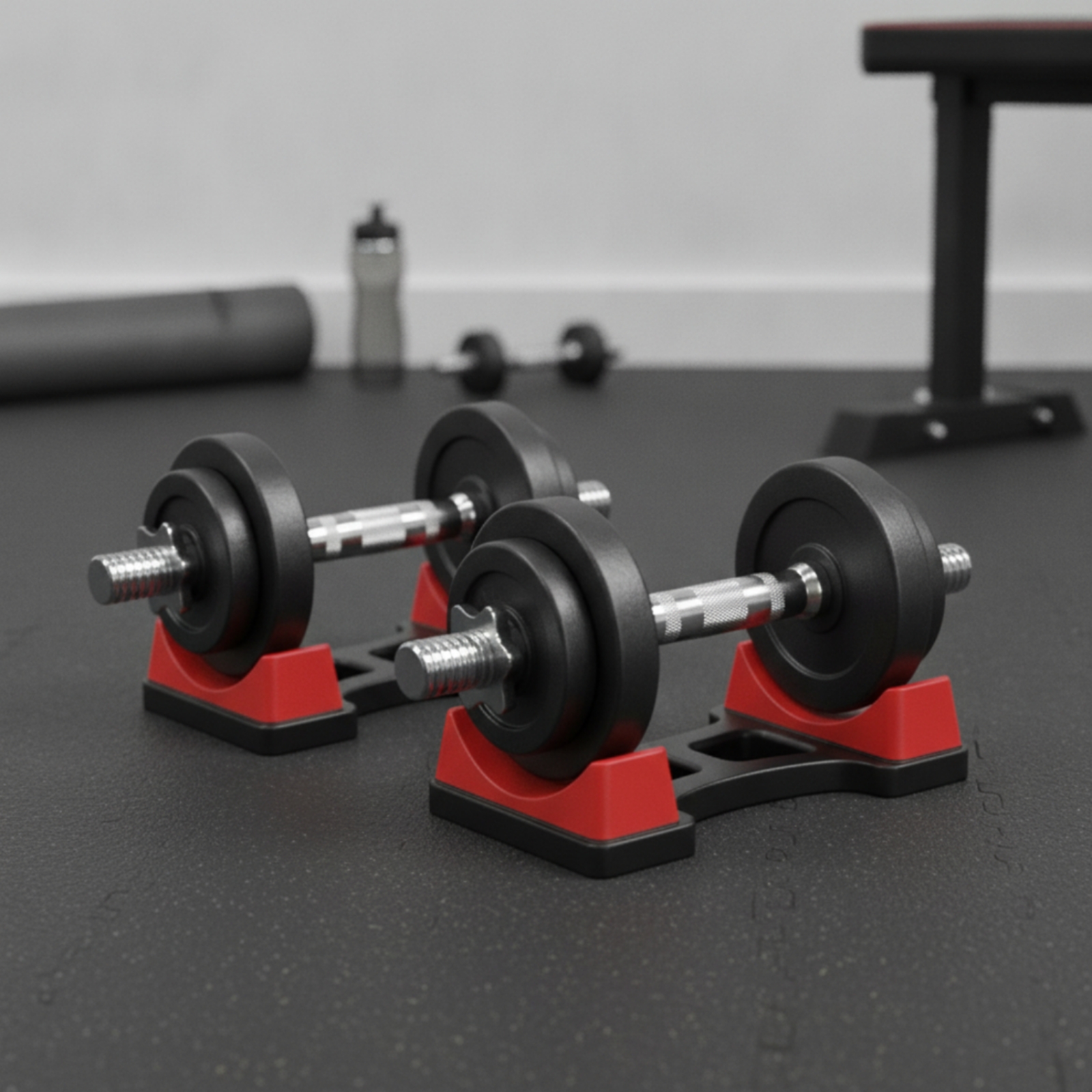 2 Pieces Dumbbell Cradle Shiel - огляд і ціна Home Gym Weights