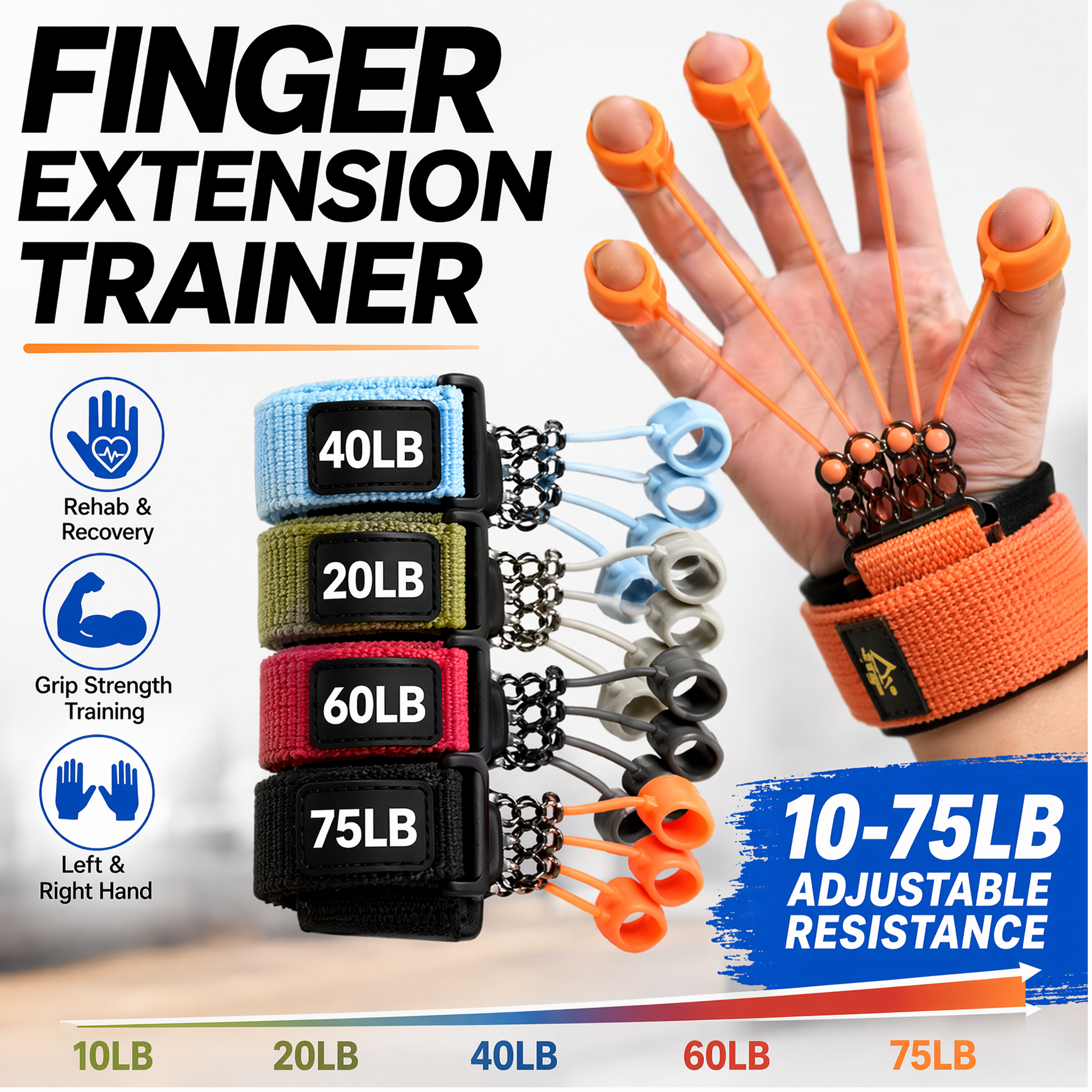 Finger Hand Grip Exerciser Sil - огляд і ціна Home Gym App