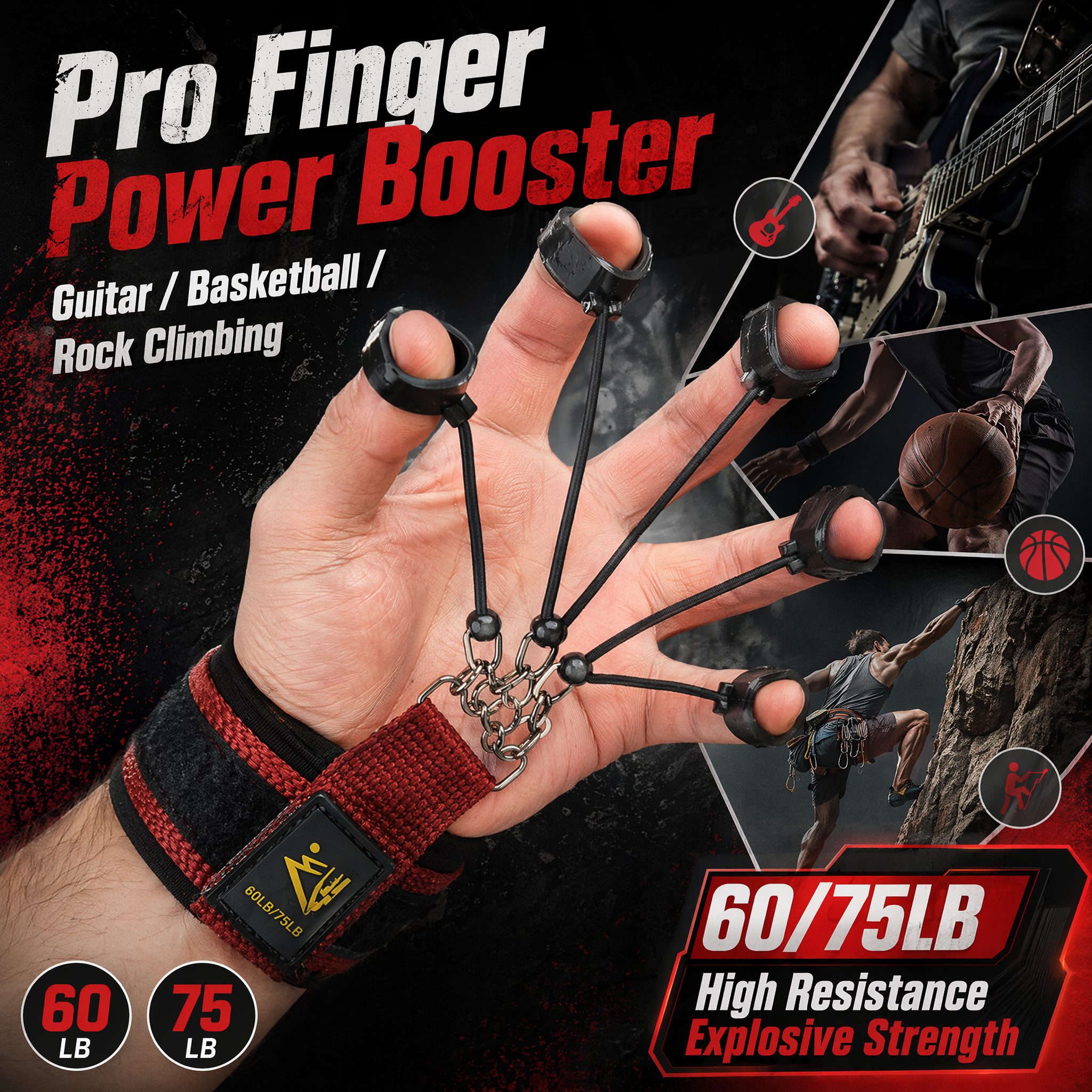 Finger Hand Grip Exerciser Sil - огляд і ціна Home Gym App