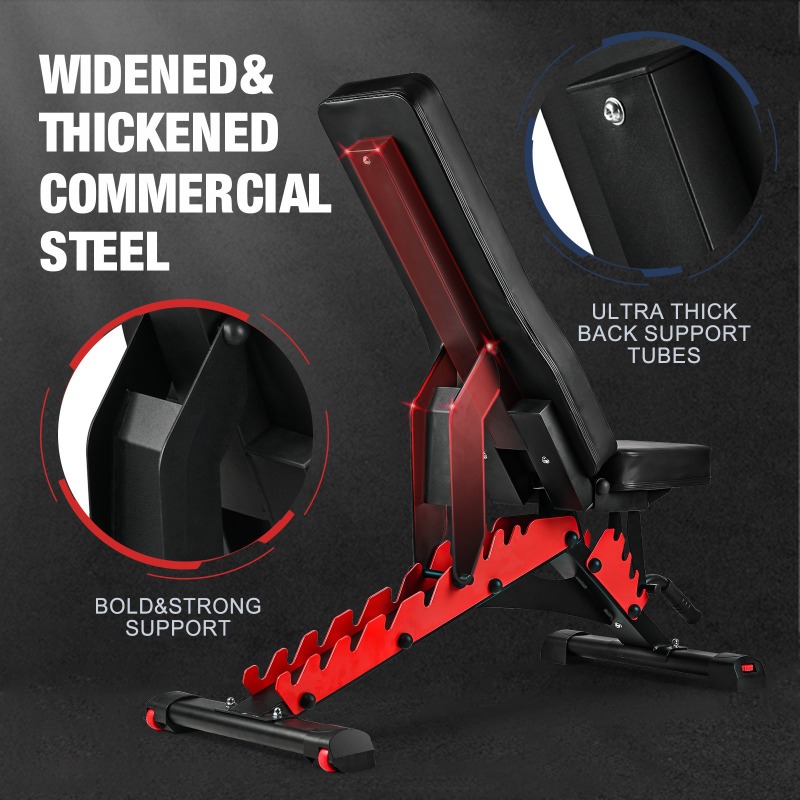 Commercial Dumbbell Bench, Adj - огляд і ціна Home Gym Weights