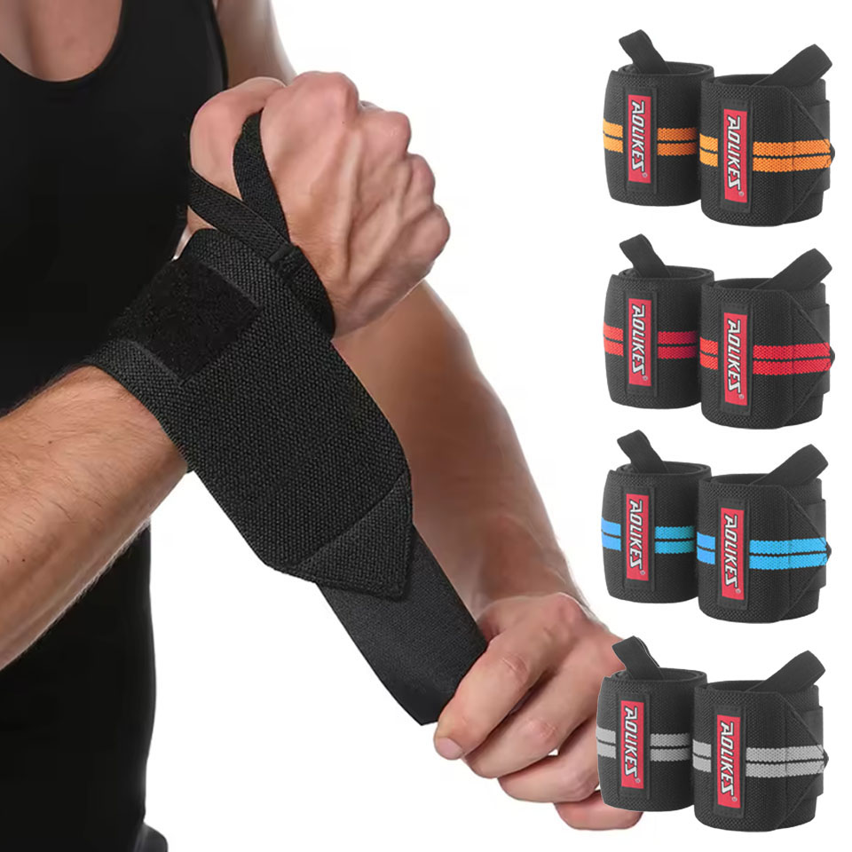 AOLIKES Fitness Wrist Wraps We - огляд і ціна Lifting Straps Wrist